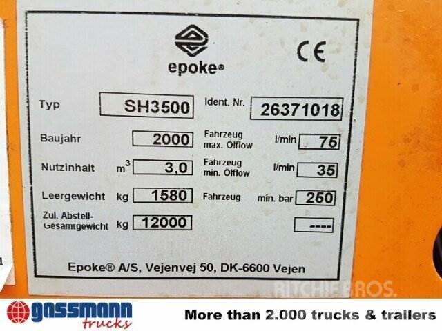 Epoke Salzstreuer SH 3500 mit Hydraulikantrieb Outros acessórios de tractores