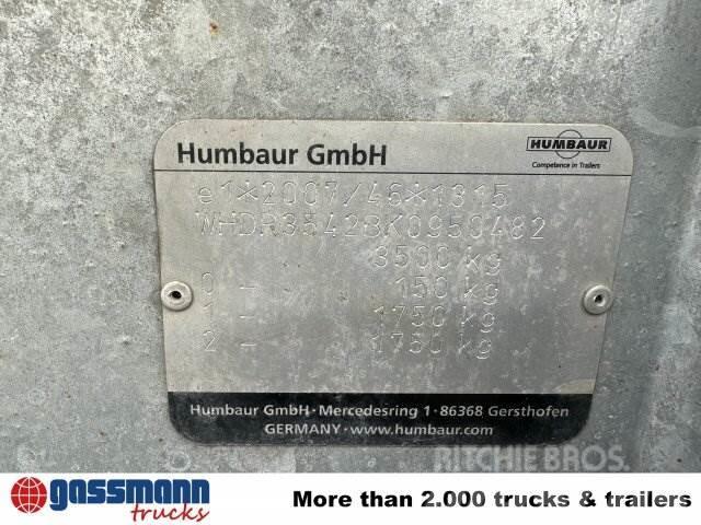 Humbaur HS 353016, Verzinkt Reboques carga baixa
