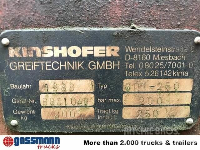 Kinshofer Schalengreifer 601-250, 10x VORHANDEN Camiões grua