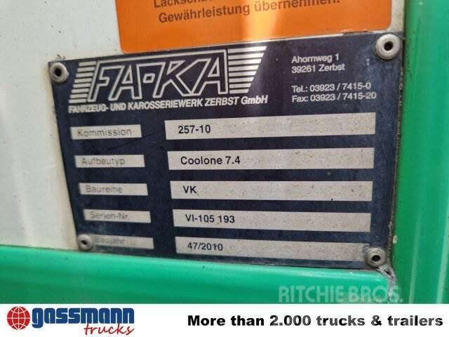MAN TGM 15.250/340 4X2 BL, Tiefkühlkoffer, Camiões caixa temperatura controlada