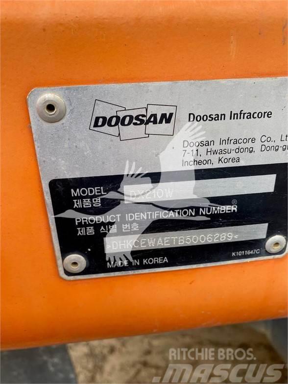 Doosan DX210W Escavadoras de rodas