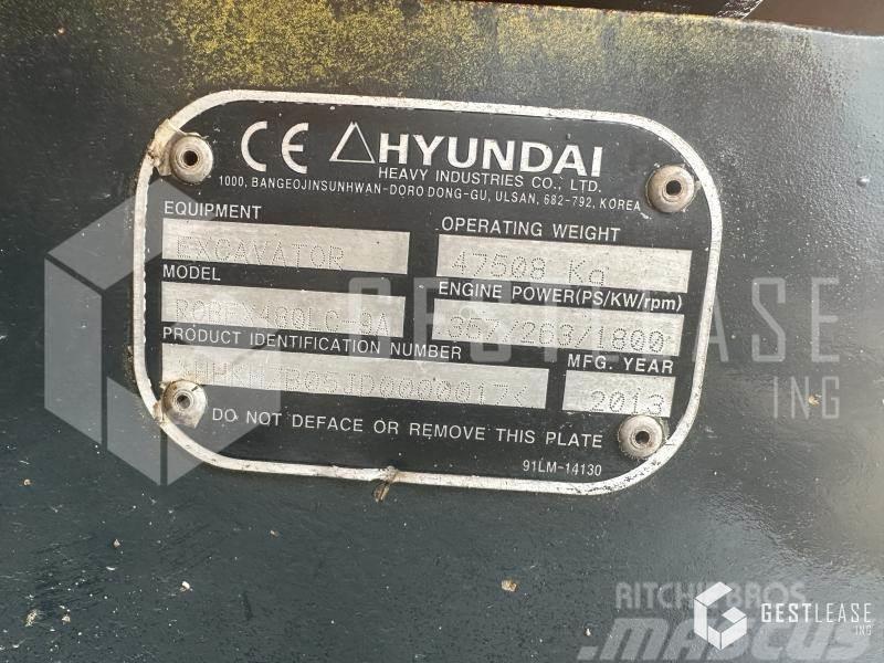 Hyundai ROBEX 480LC-9 Escavadoras de rastos