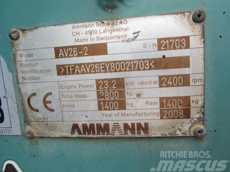 Ammann AV26-2 Compactadores para terra