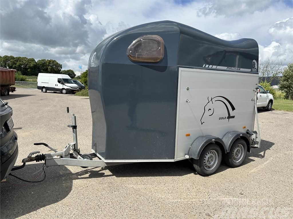 Cheval LIBERTÉ Skadet Heste-trailer Reboques transporte animais