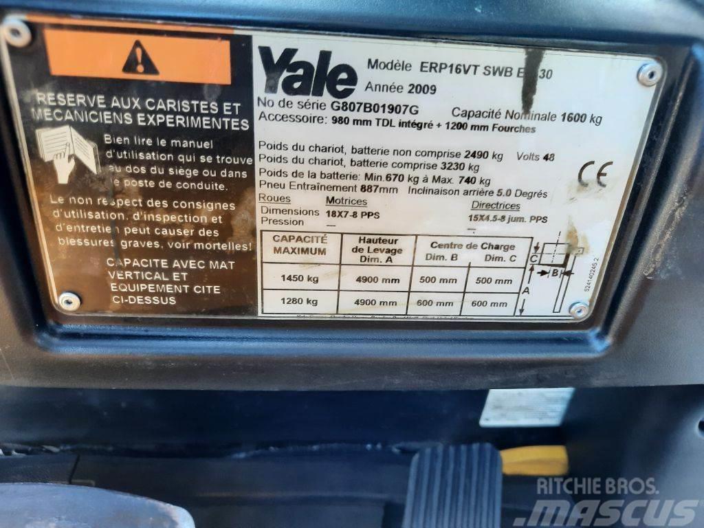 Yale ERP 16 VT Batterie NEU Empilhadores eléctricos
