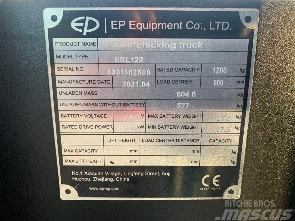 EP ESL122 Empilhador para operador externo