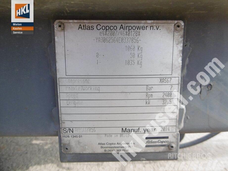 Atlas Copco XAS 67 Compressores