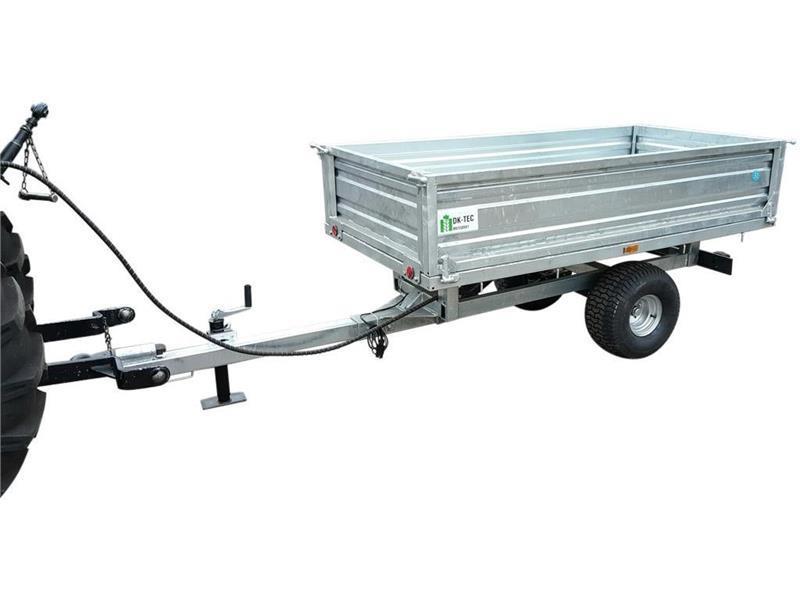 Dk-Tec Galvaniseret trailer 1.5 tons Outros equipamentos espaços verdes