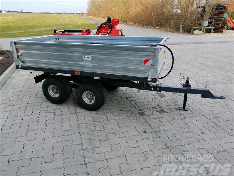 Dk-Tec GBT 210 cm Galvaniseret trailer 2 tons Outros equipamentos espaços verdes