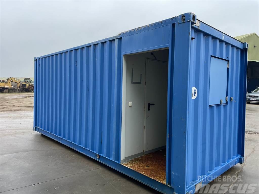  20FT container, isoleret med svalegang. Contentores de armazenamento