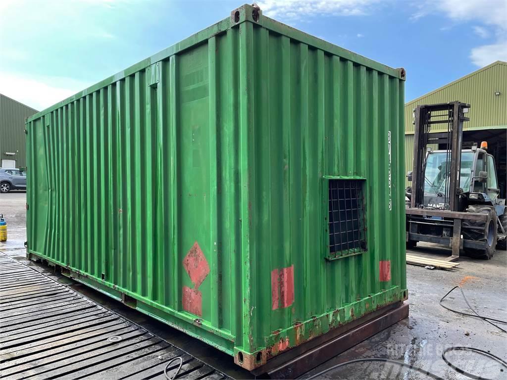  20FT container uden døre, til dyrehold eller lign. Contentores de armazenamento