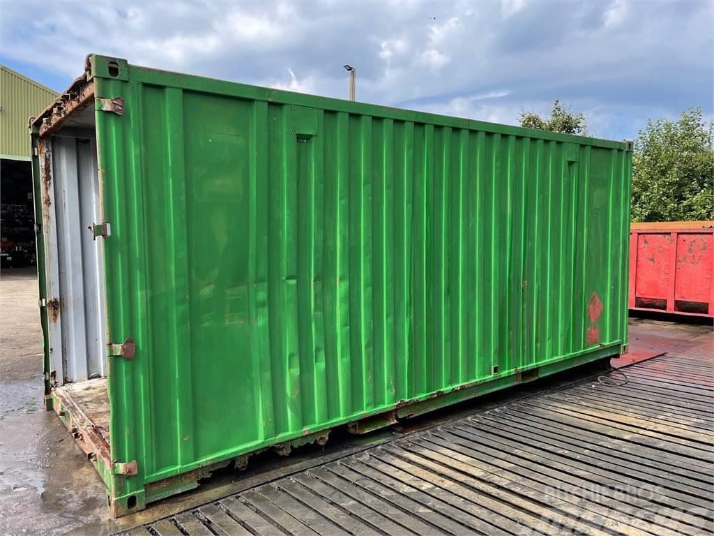  20FT container uden døre, til dyrehold eller lign. Contentores de armazenamento