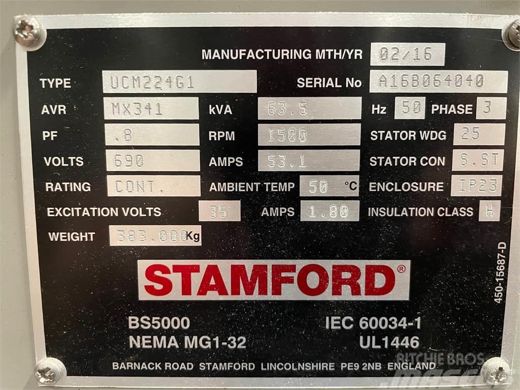  63.5 kva Stamford UCM224G1 generator (løs) Outros Geradores