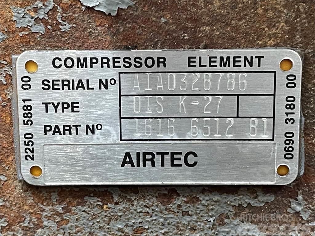  Airtec OIS K-27 kompressor ex. Atlas Copco ROC D5  Compressores