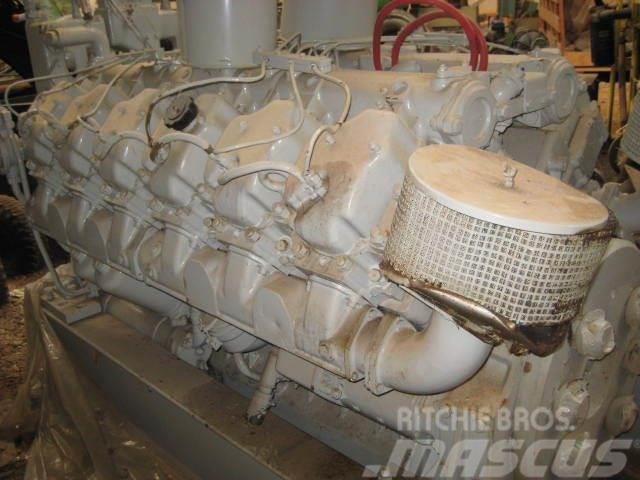 Baudouin V12 type DNP12M marinemotor Motores