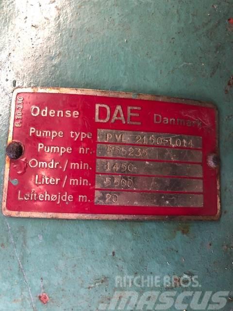  DAE type PVL 2150-1014 pumpe Bombas de água