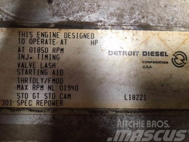 Detroit GM 16V Type 149T1 motor Motores