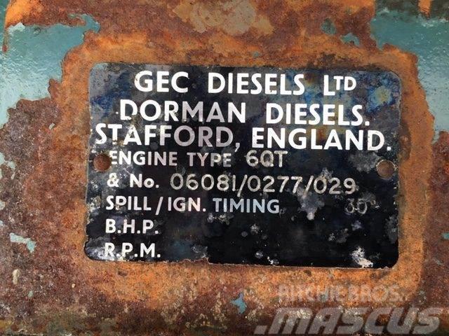 Dorman 6QTM marinediesel motor - kun til reservedele Motores