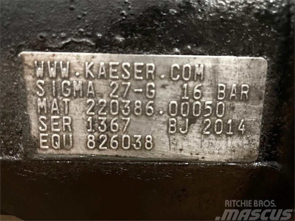  Kompressor ex. Kaeser M122 - 16 Bar Compressores