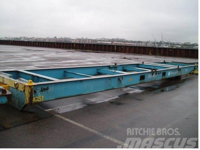 Mafi trailer - 40 ft./60 ton - 1 stk Semi Reboques Carga Baixa