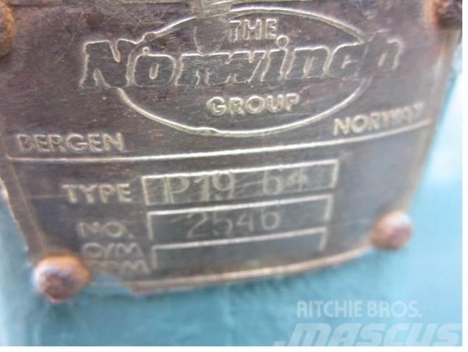  Norwinch Type P19-64 lavtrykspumpe Bombas de água