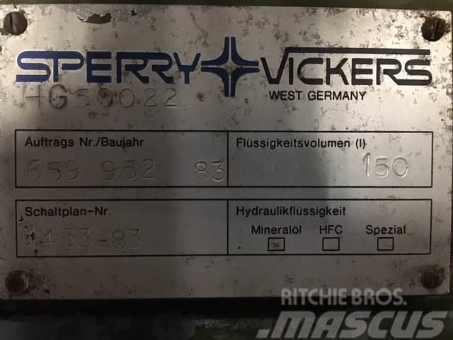 Powerpack fabr. Sperry Vickers 4G50022 Geradores Diesel