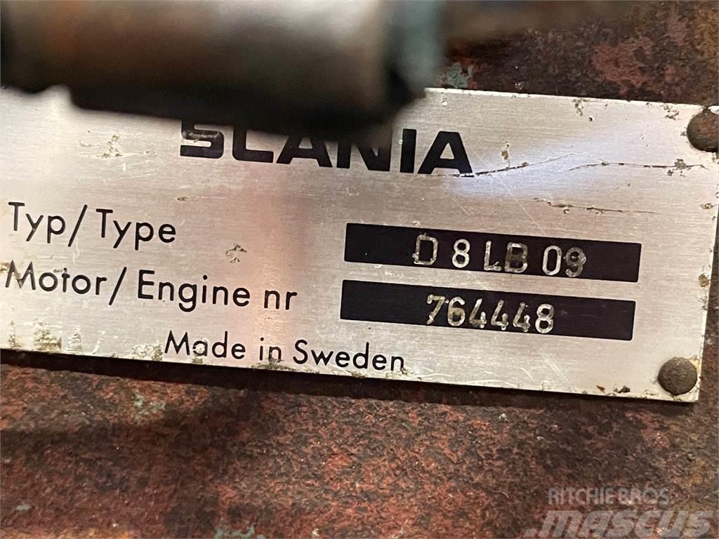 Scania D8L B09 motor. Motores