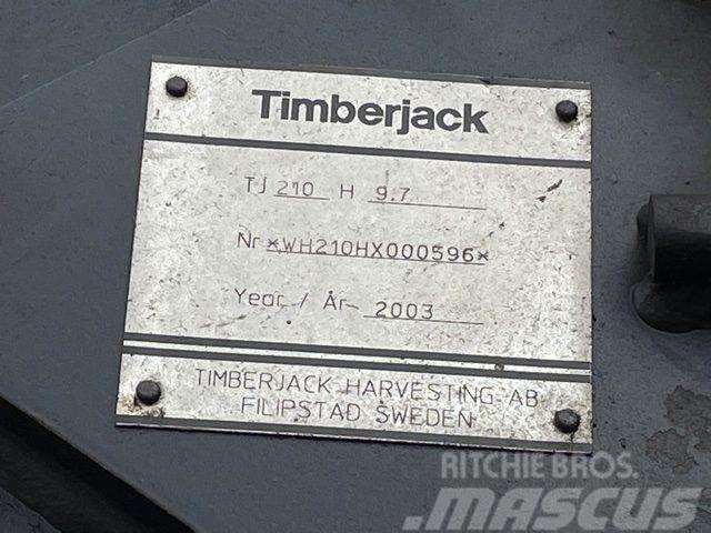 Timberjack 1270D skovmaskine til ophug Outros