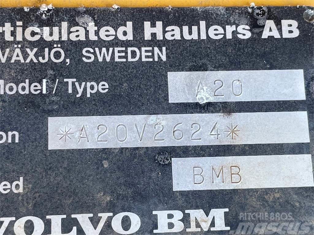 Volvo A20 dumper 6 x 6 - til ophug Dumpers de obras