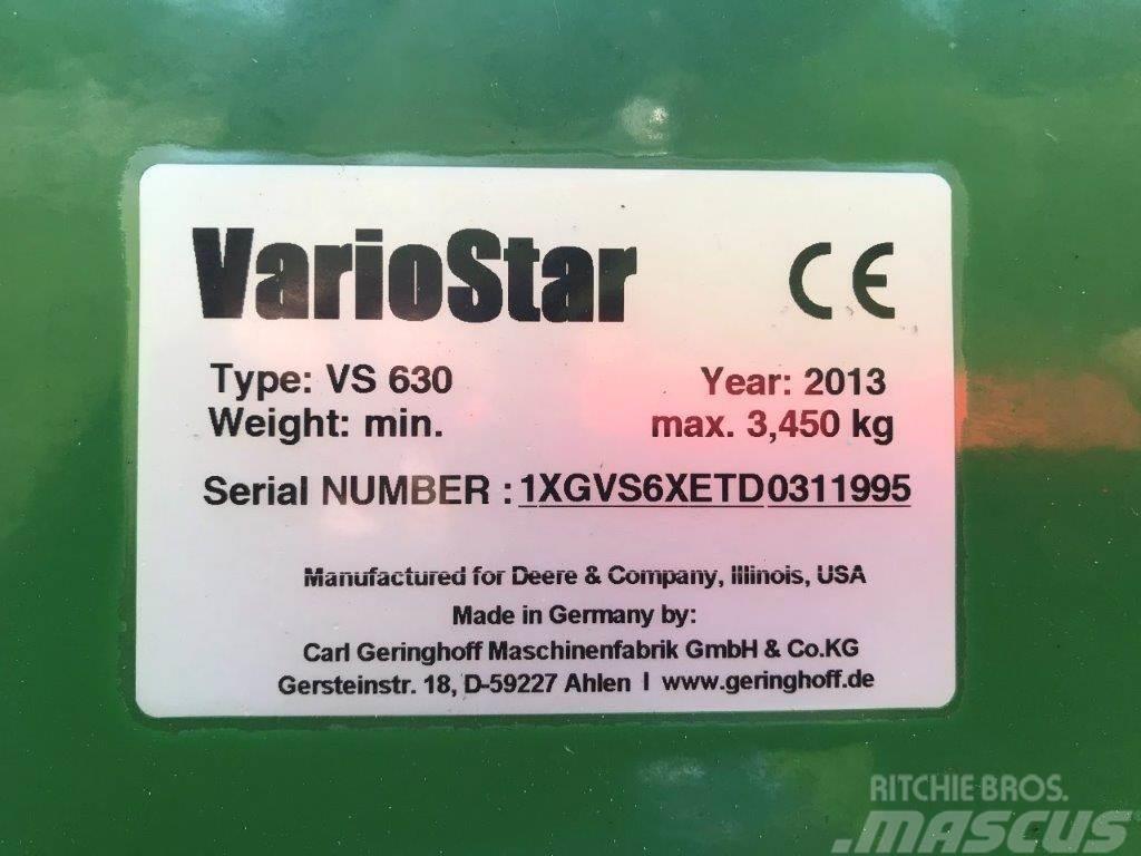 John Deere VarioStar 630 Ceifeiras debulhadoras compactas