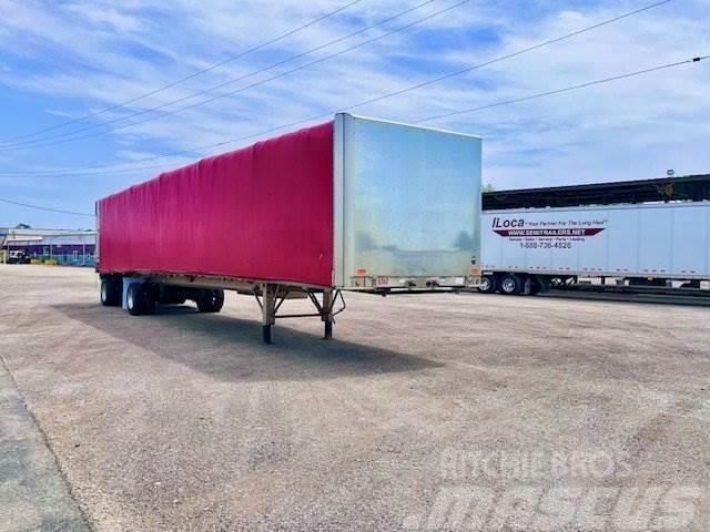 East Mfg FLATBED WITH ROLLING TARP Reboques de cortinas laterais