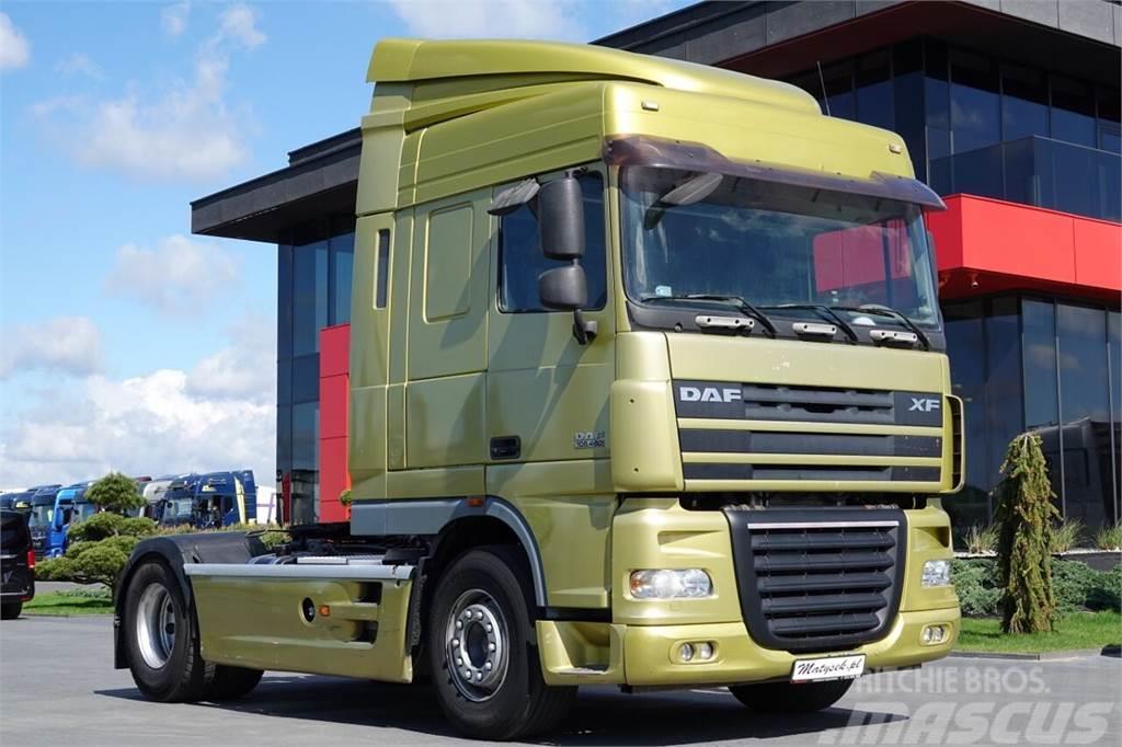 DAF XF 105.460 / SPACE CAB / HYDRAULIKA / MANUAL / EUR Tractores (camiões)