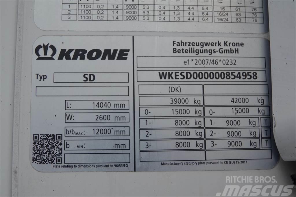 Krone CHLODNIA / THERMO KING SLX 400 / DOPPELSTOCK / PAL Semi Reboques Isotérmicos