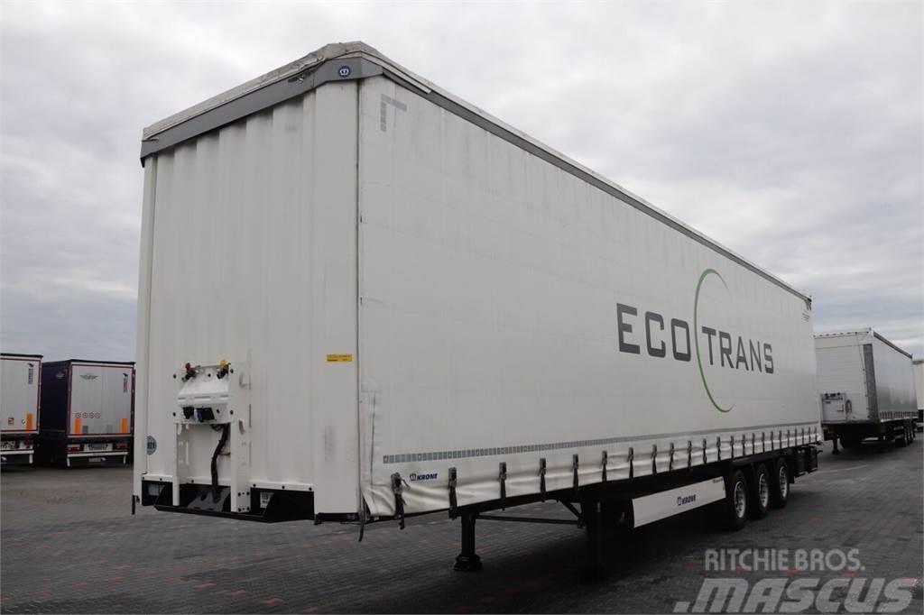 Krone CURTAINSIDER / MEGA / LIFTED ROOF / LIFTED AXLE /  Semi Reboques Cortinas Laterais