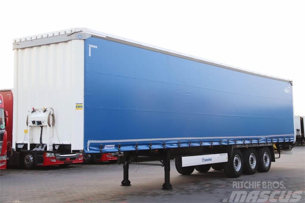 Krone CURTAINSIDER / STANDARD / LIFTED ROOF / LIFTED AXL Semi Reboques Cortinas Laterais