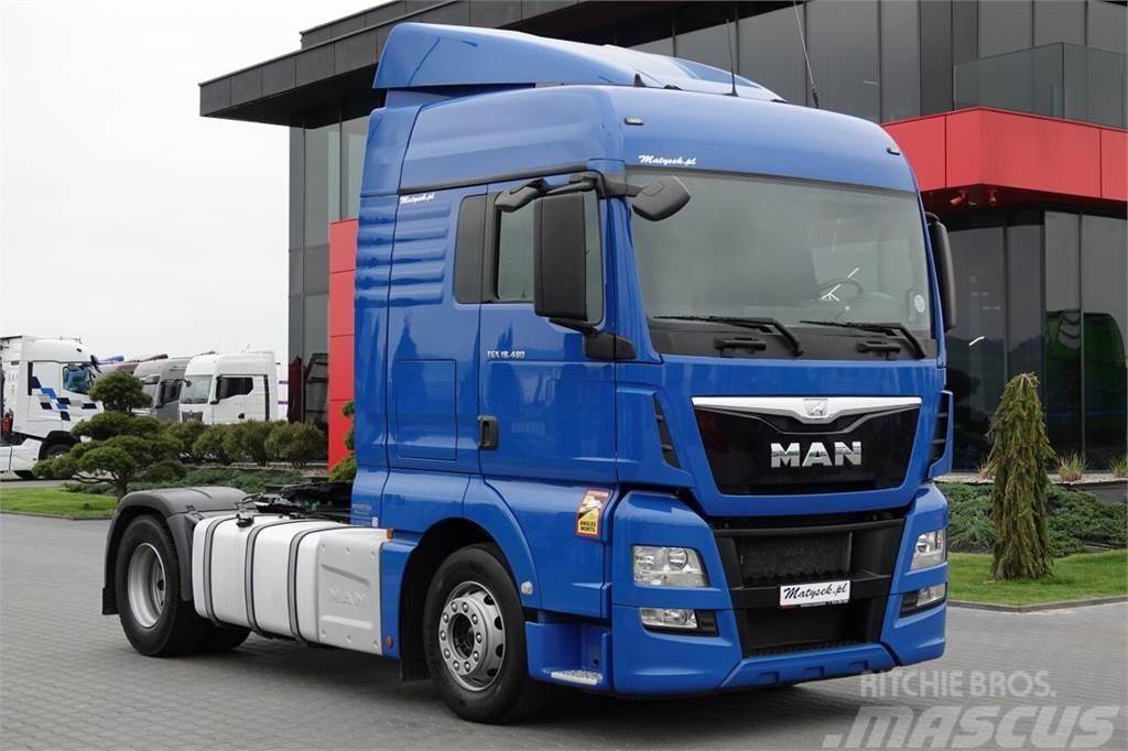 MAN TGX 18.480 / MANUAL / XLX / 2017 YEAR / BAKI 1400  Tractores (camiões)