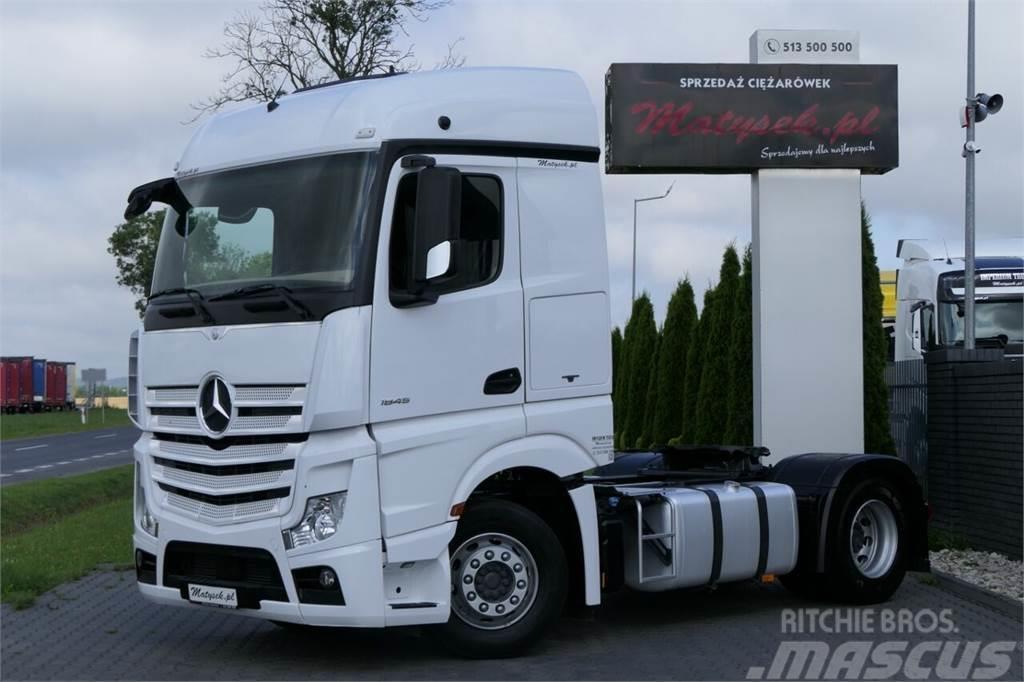 Mercedes-Benz ACTROS 1845 / STREAM SPACE / EURO 5 / Tractores (camiões)