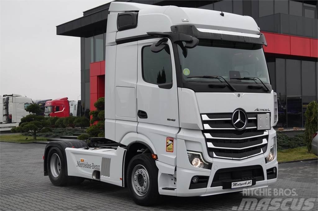 Mercedes-Benz ACTROS  L 1848 / BIG  SPACE / COMPLETE OBSŁUGOWO N Tractores (camiões)