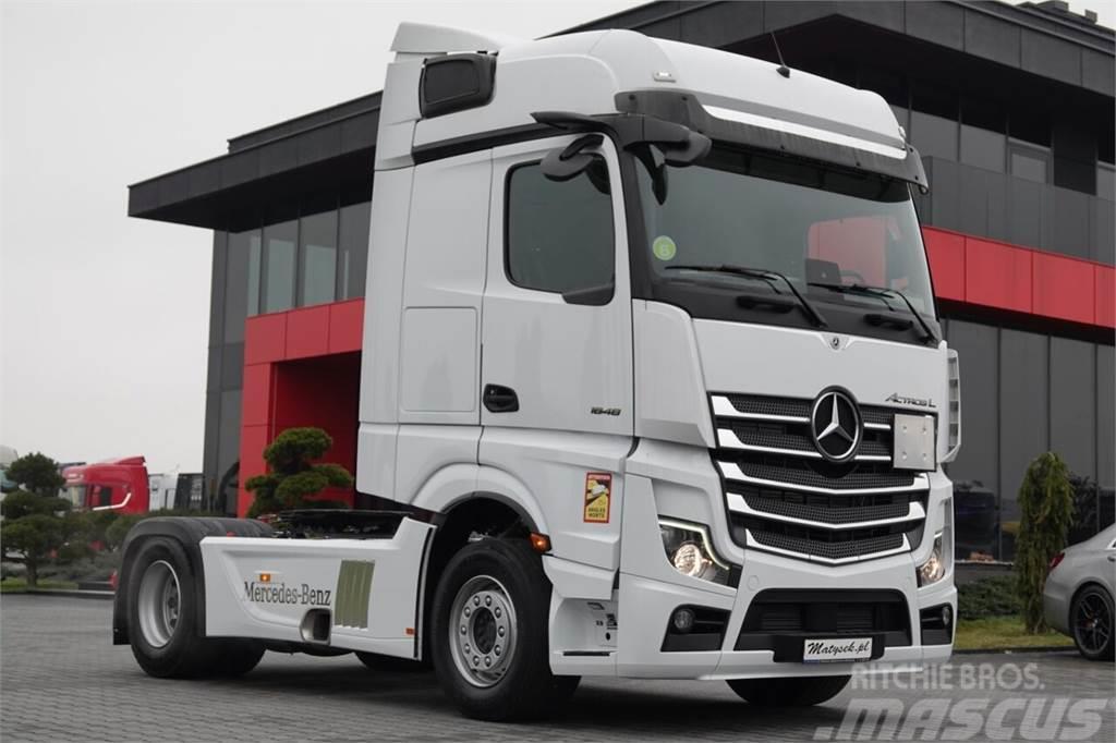 Mercedes-Benz ACTROS  L 1848 / BIG  SPACE / COMPLETE OBSŁUGOWO N Tractores (camiões)