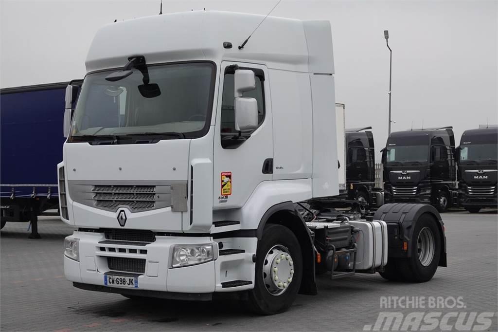 Renault PREMIUM 460 DXI / HYDRAULIKA / SPROWADZONA / MAŁY  Tractores (camiões)