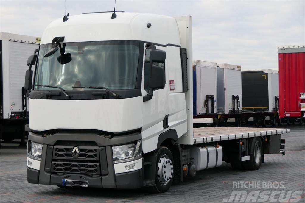 Renault T460 / PLATFORMA / SKRZYNIOWY / LAWETA / EURO 6 /2 Camiões de Transporte Auto