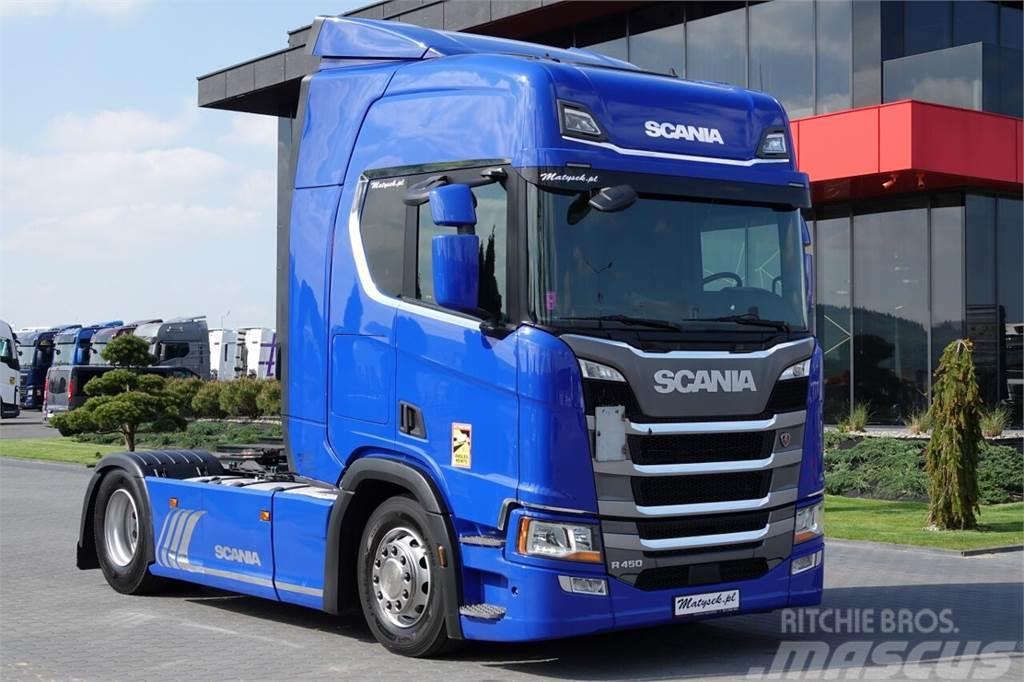 Scania R 450 / RETARDER / 2018 YEAR / LED / EURO 6 / Tractores (camiões)
