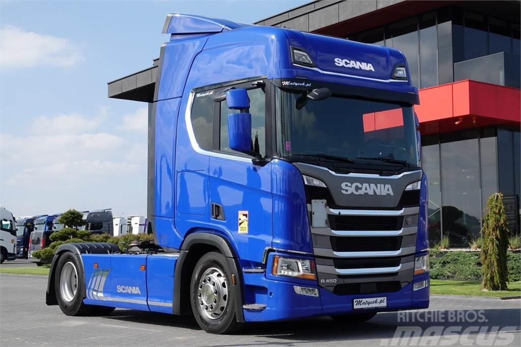 Scania R 450 / RETARDER / 2018 YEAR / LED / EURO 6 / Tractores (camiões)