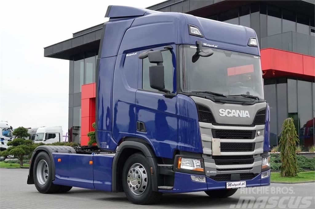 Scania R 450 / RETARDER / 2019 ROK  Tractores (camiões)