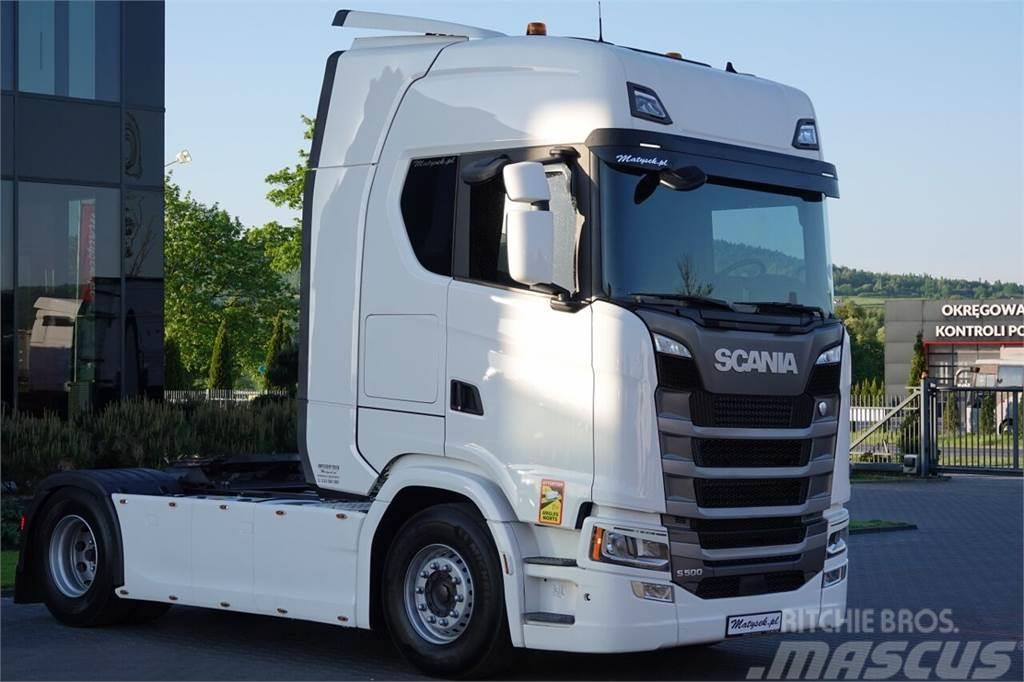 Scania S 500 / RETARDER / KLIMA POSTOJOWA / 2019 ROK Tractores (camiões)