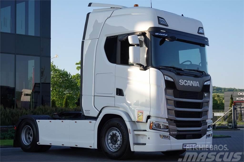 Scania S 500 / RETARDER / KLIMA POSTOJOWA / 2019 ROK Tractores (camiões)