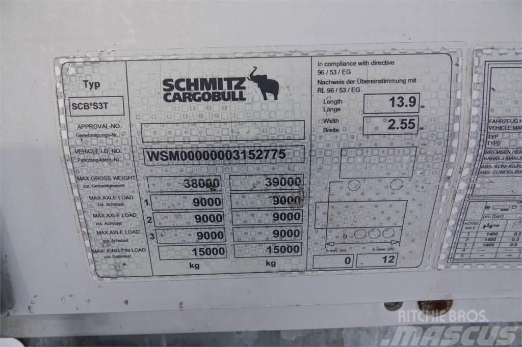 Schmitz Cargobull CURTAINSIDER / STANDARD / 2012 YEAR Semi Reboques Cortinas Laterais
