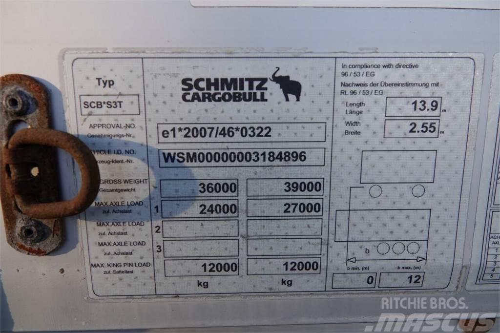 Schmitz FIRANKA / MEGA / PODNOSZONY DACH  HYDRAULICZNIE /  Semi Reboques Cortinas Laterais