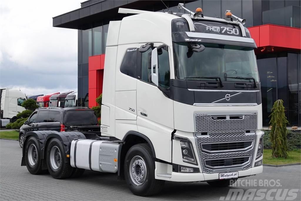 Volvo FH 16 750 / 6x4 / 80 TON / ciągnik siodłowy / HYDR Tractores (camiões)