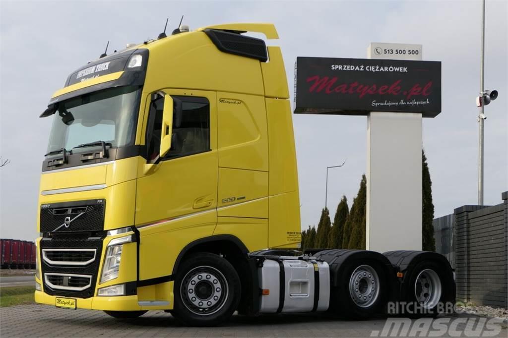 Volvo FH 500 / 6X2 / PUSHER / LOW DECK / STEERING AXLE / Tractores (camiões)